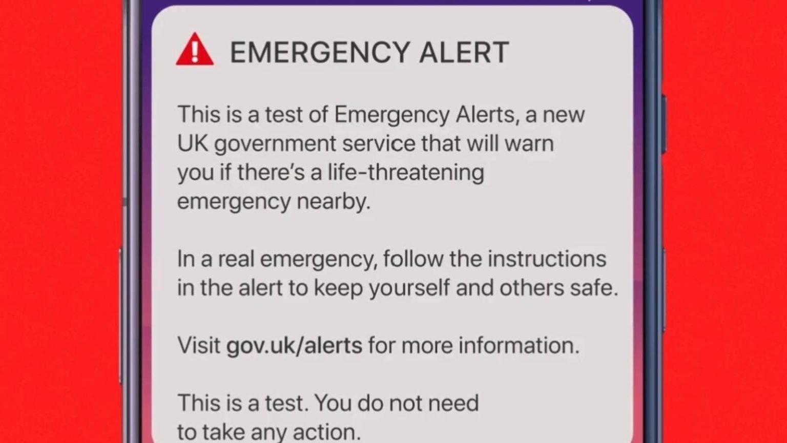 UK to conduct first test of new emergency alert service Know all about